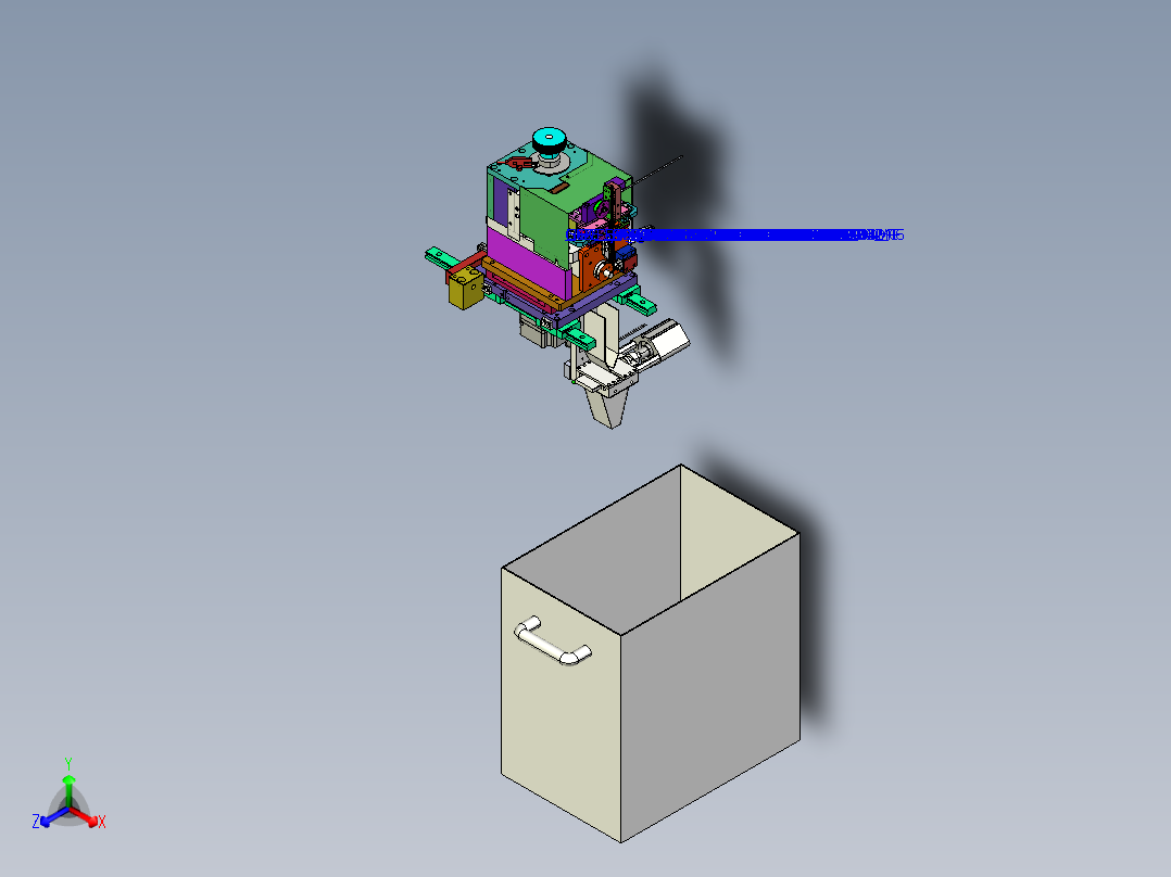 FPC高速凸轮插针机Creo7
