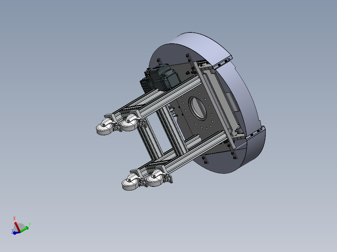 钣金输送机sw18可编辑
