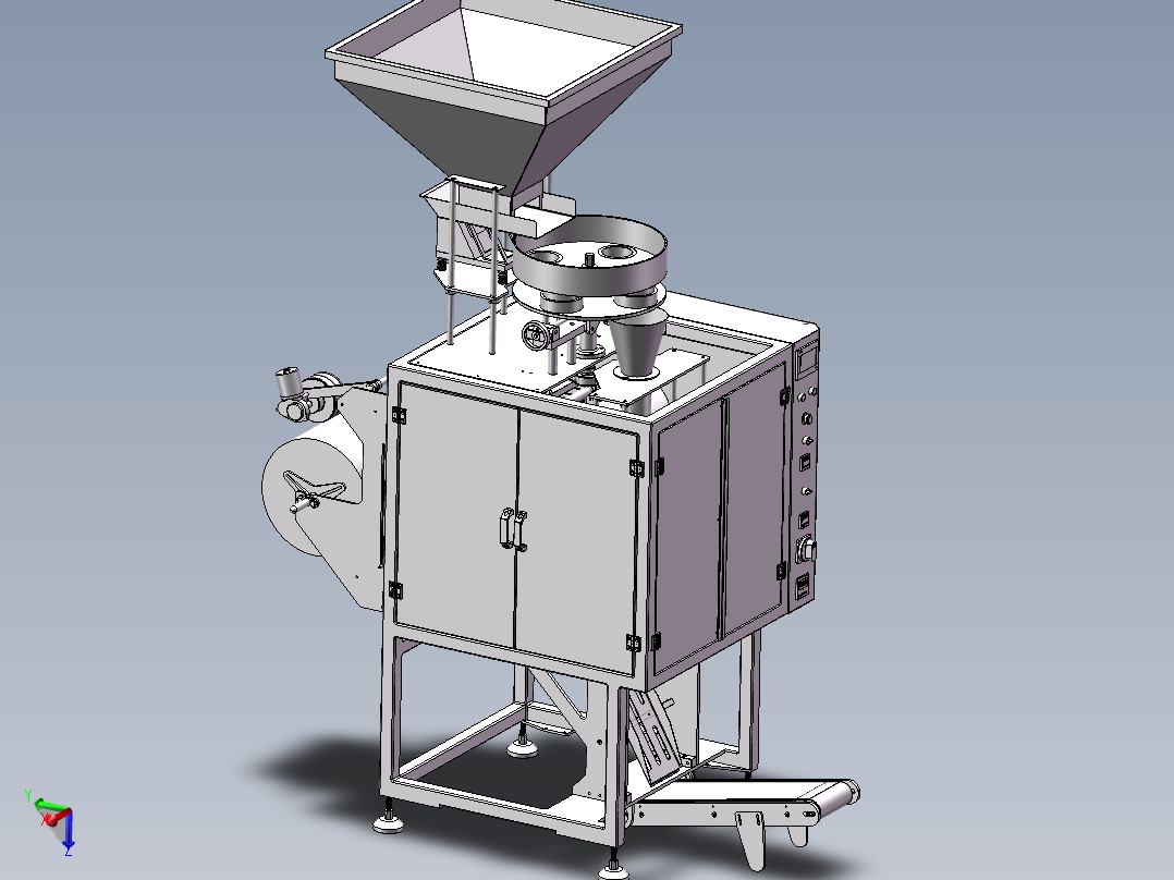 VFFS Makinesi-1包装机sw14主视图
