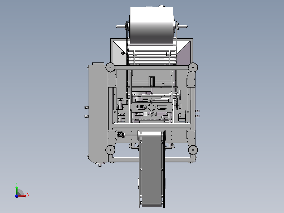 VFFS Makinesi-1包装机sw14前视图