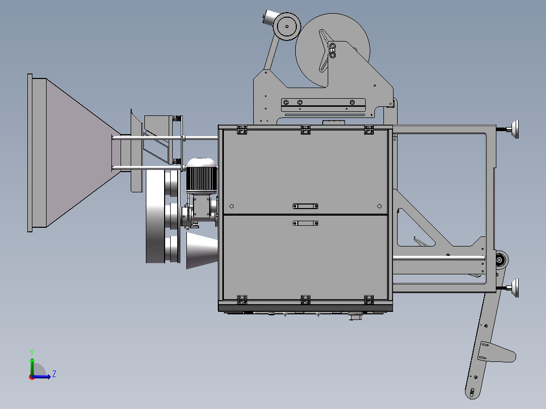 VFFS Makinesi-1包装机sw14左视图