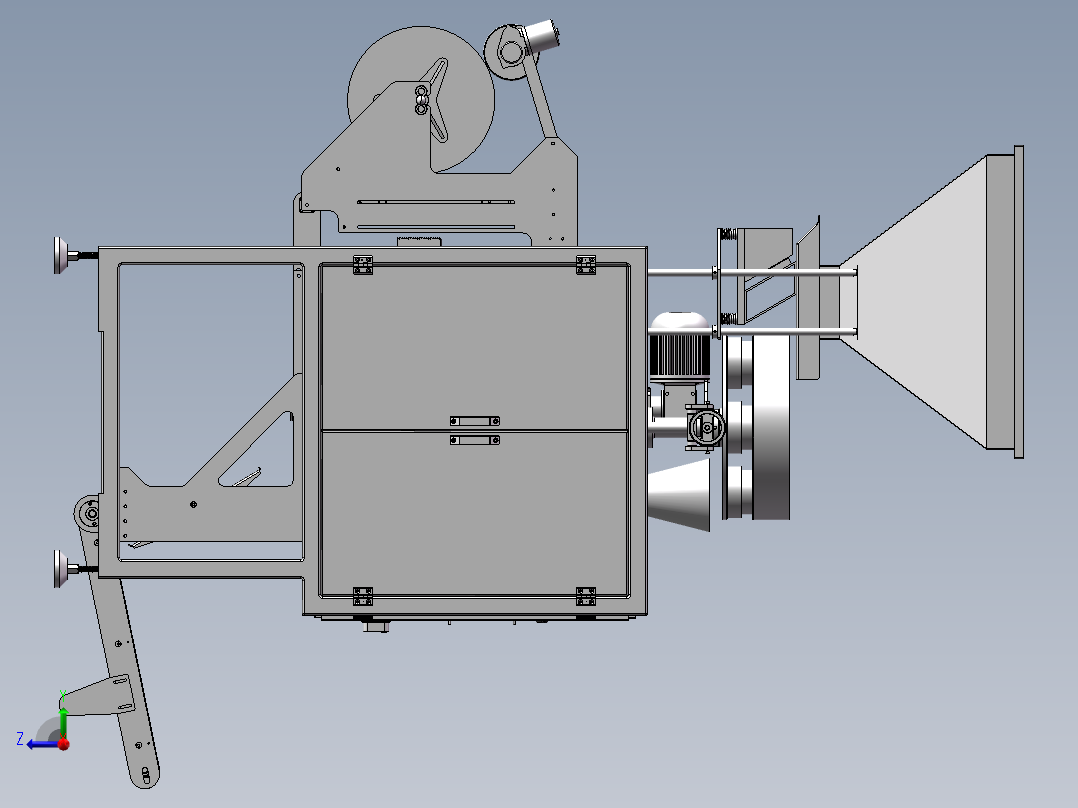VFFS Makinesi-1包装机sw14右视图