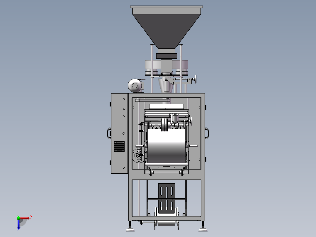 VFFS Makinesi-1包装机sw14俯视图