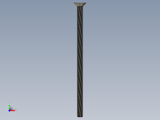Screw_ISO_10642_M10x190_A2.STEP前视缩略图