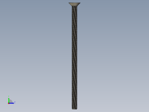 Screw_ISO_10642_M10x190_A2.STEP左视缩略图