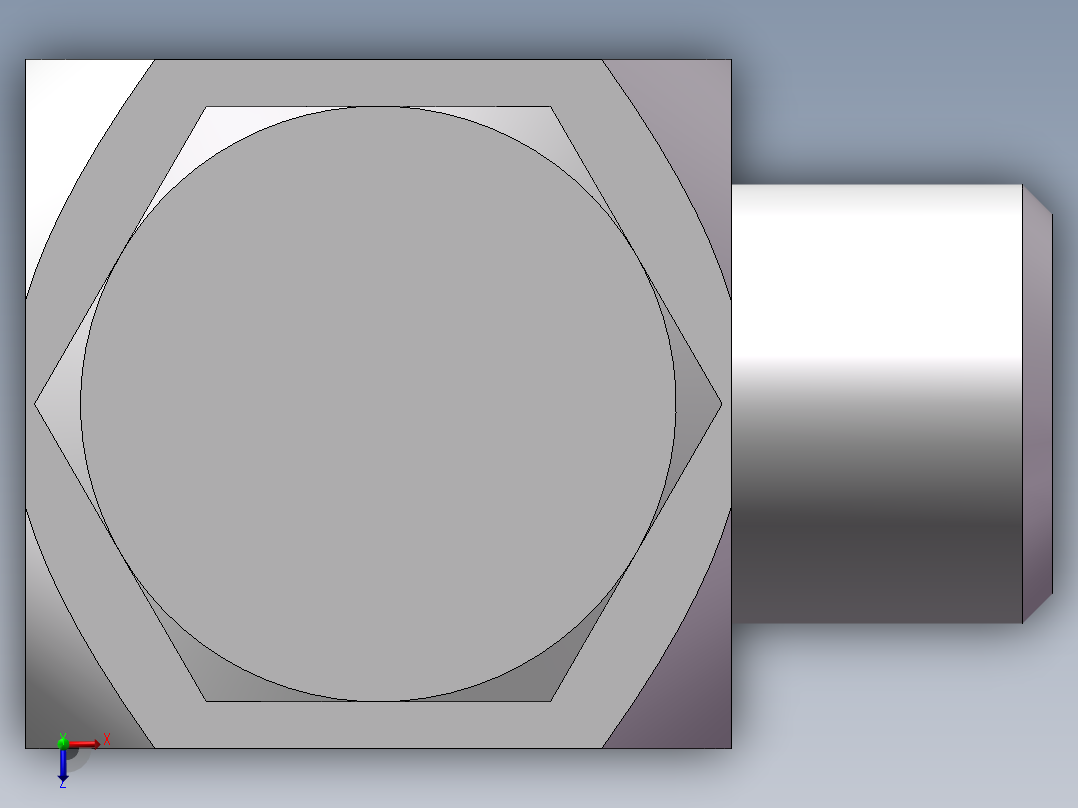 铰接式90度接头、1CI-14-12俯视图