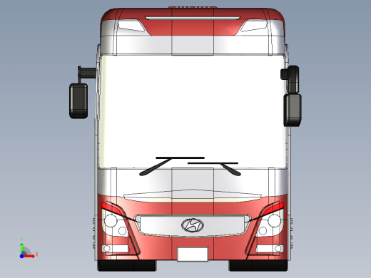 客车、公交车、代环球专线前视缩略图