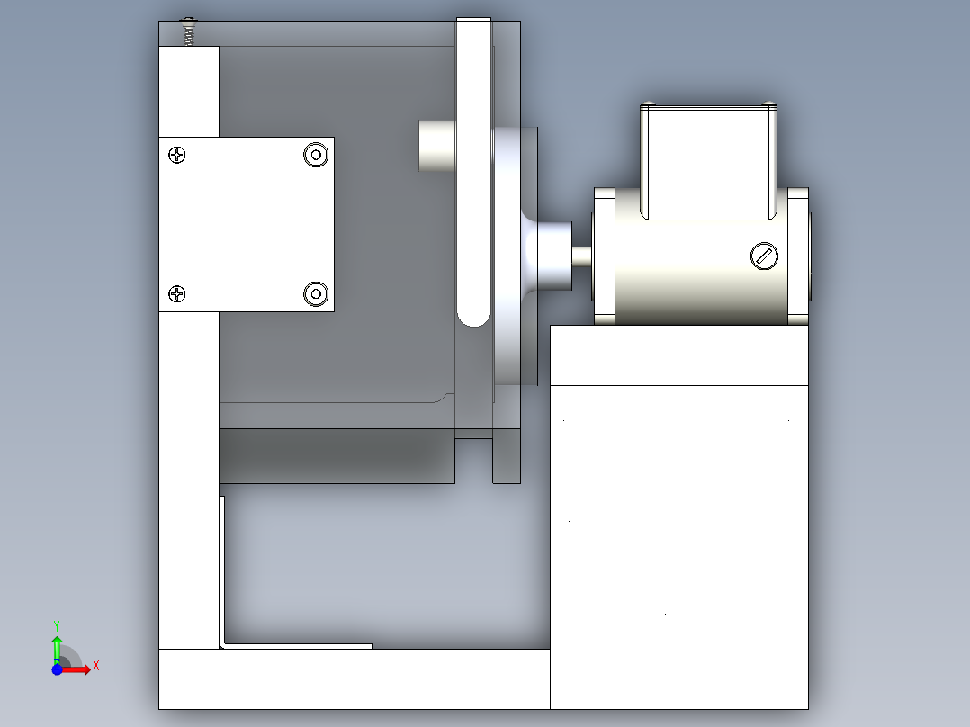 B3004030-美国F通风机前视图