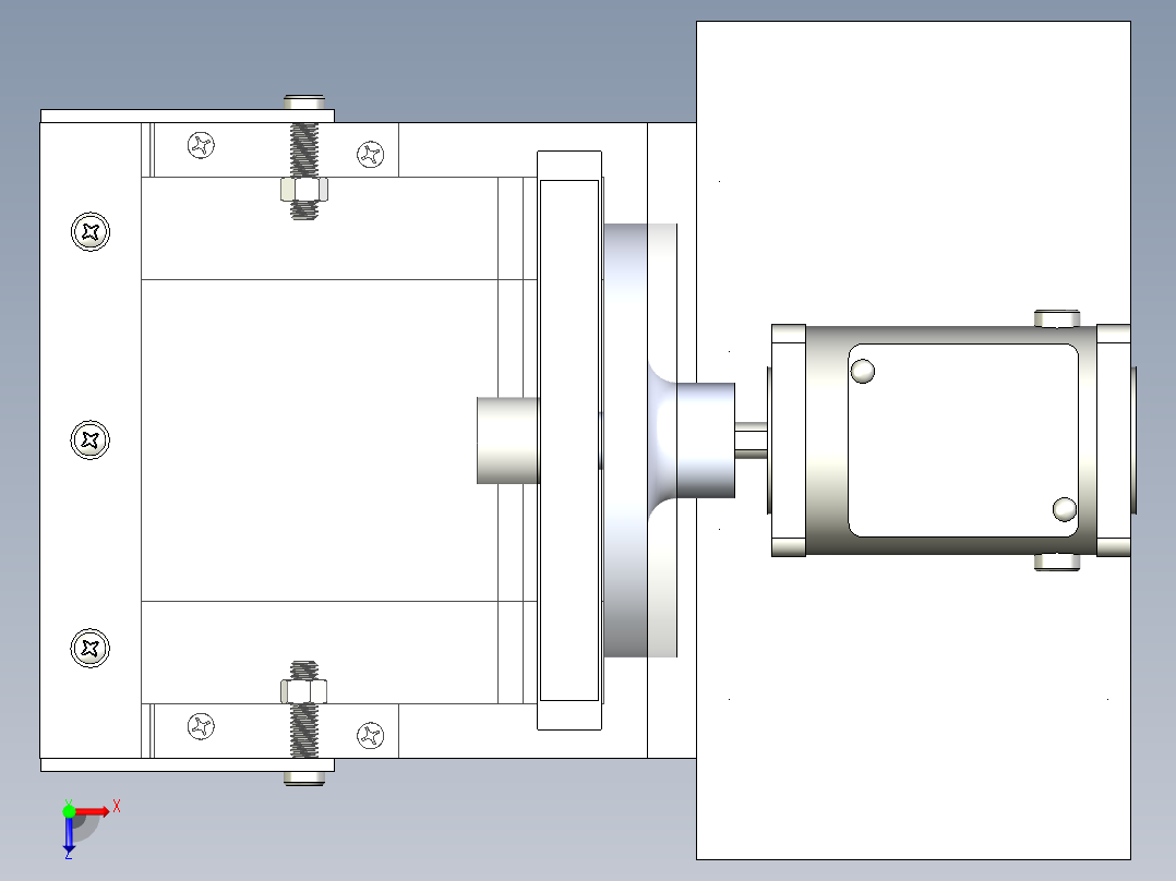B3004030-美国F通风机俯视图