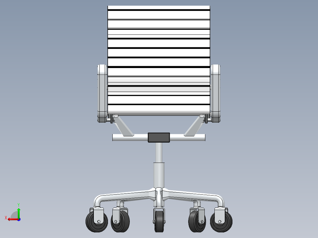 椅子、凳子(51)后视图