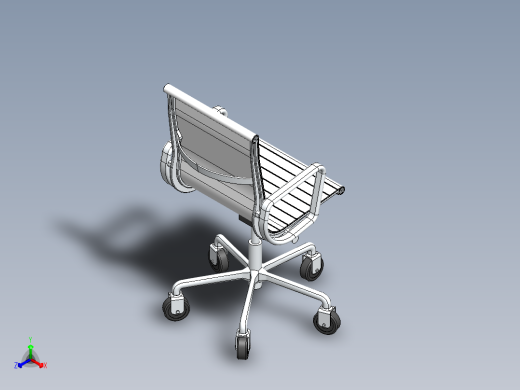 椅子、凳子(51)正等轴测缩略图