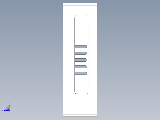 外壳继电器3D模型右视缩略图