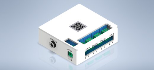 外壳继电器3D模型缩略图