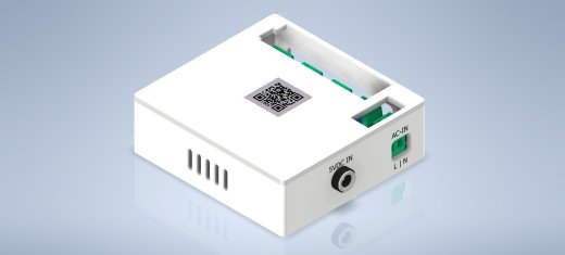 外壳继电器3D模型缩略图