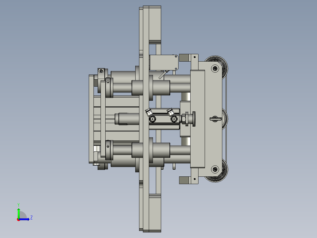 SAPMMZ01-09400顶升平移模块左视图