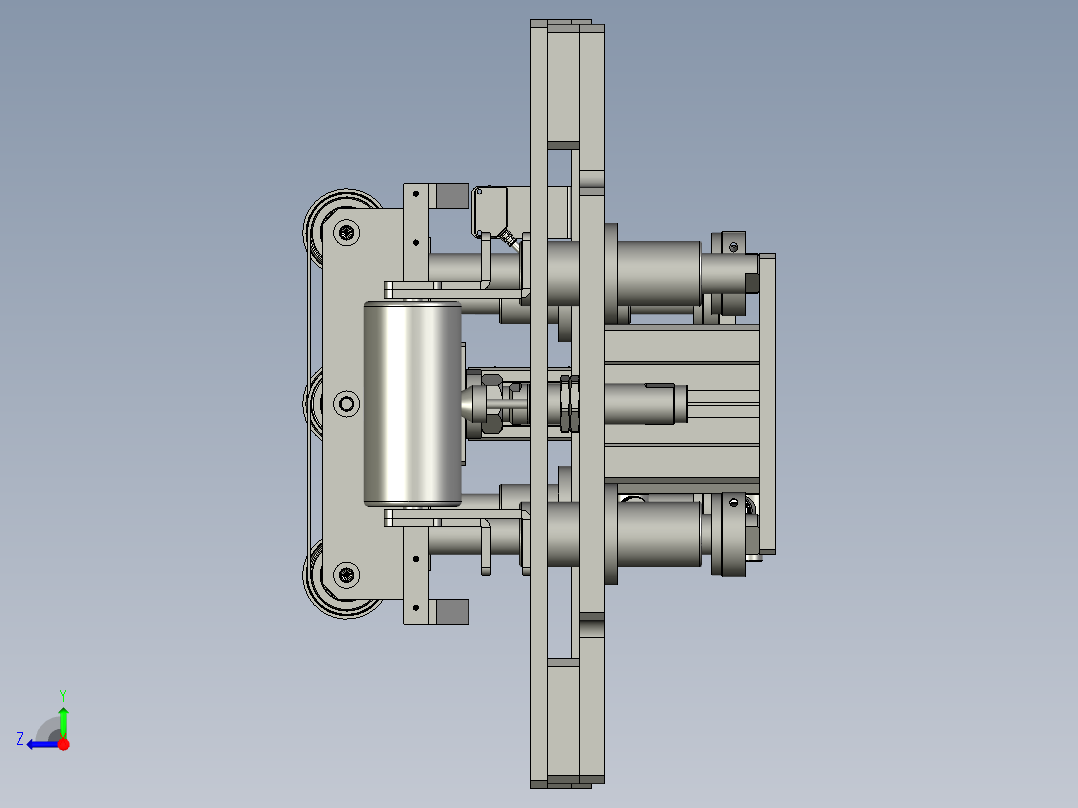 SAPMMZ01-09400顶升平移模块右视图