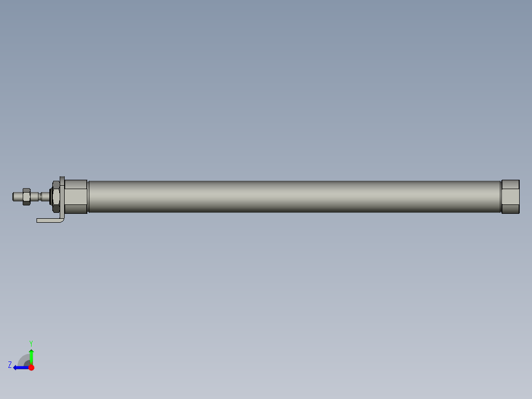 SBR16x200-LB_0_右视图