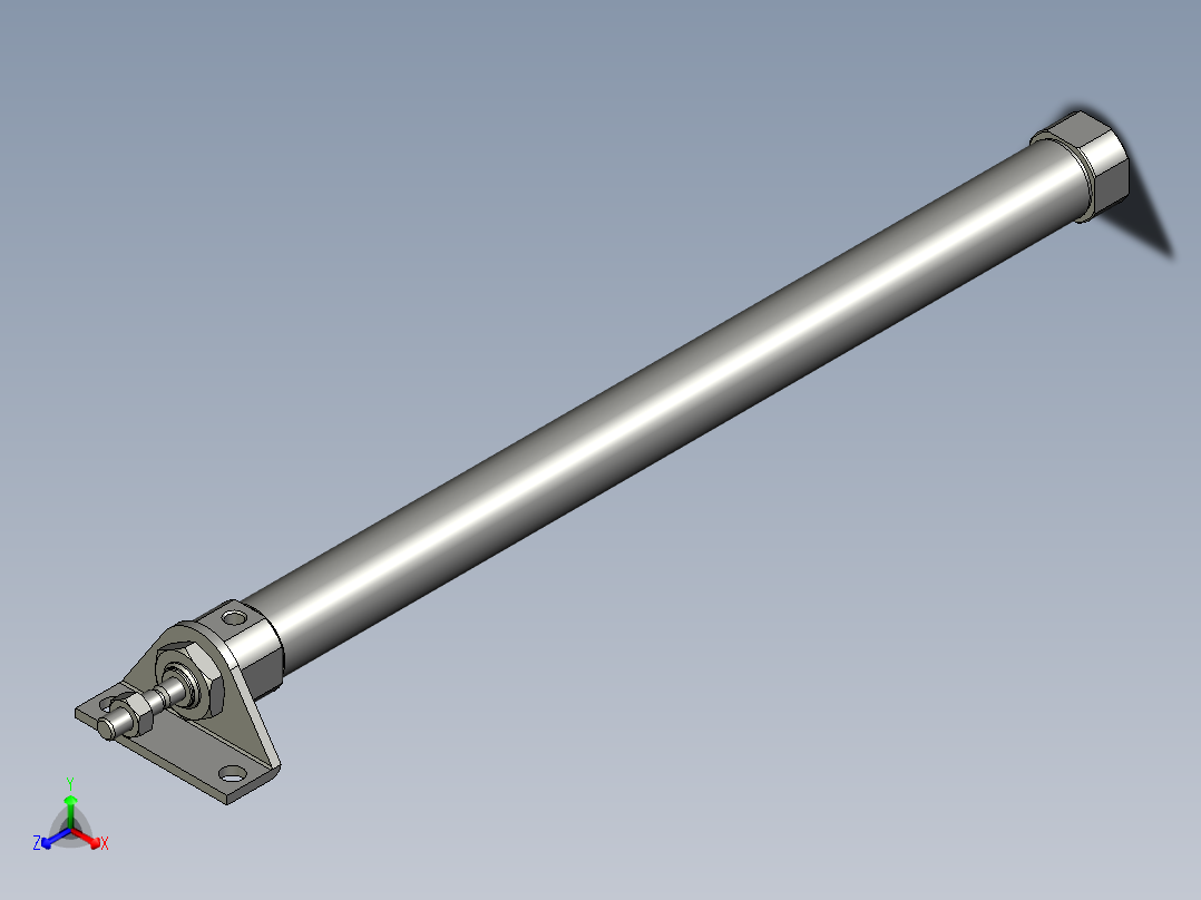 SBR16x200-LB_0_正等轴测图