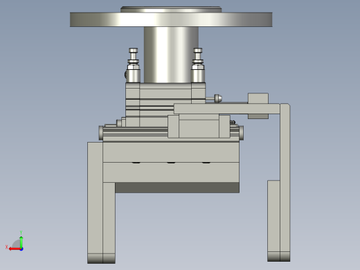 32DE-G01-10电池搬运夹爪装配体后视缩略图