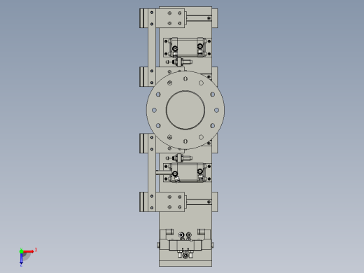 32DE-G01-10电池搬运夹爪装配体俯视缩略图