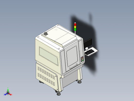 打标机外壳组装