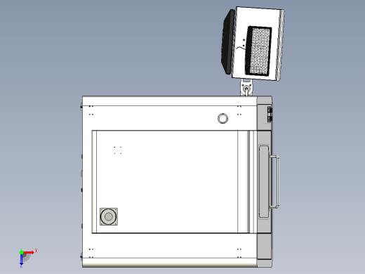 打标机外壳组装俯视缩略图