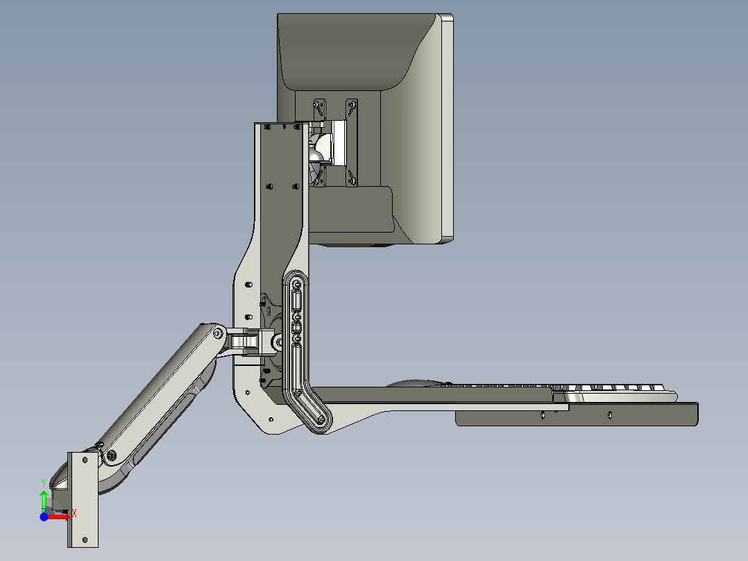 显示器套装-1前视图