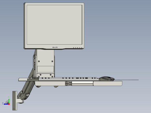 显示器套装-1右视缩略图