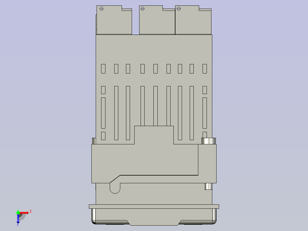 E5CN-QTD俯视图
