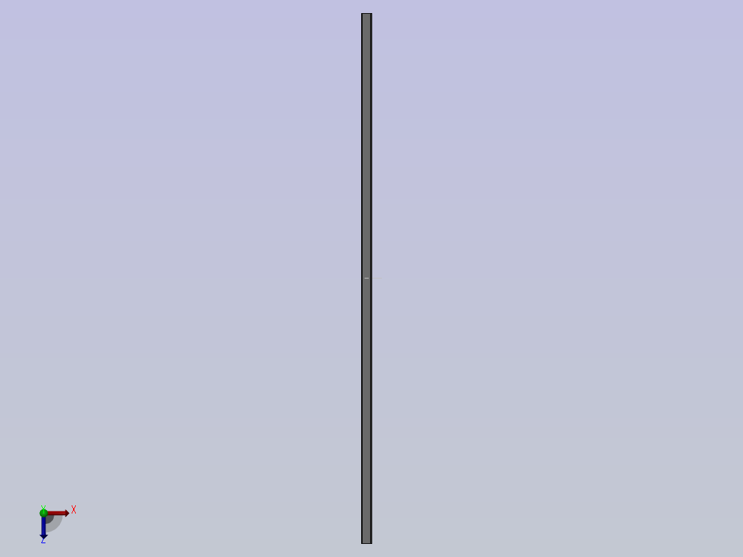 方通40×20×1．2x950(普通钢)俯视图