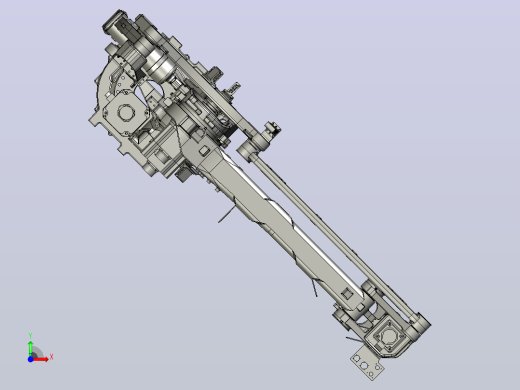 机器人nachi lp130 180 210 palletizer robot 4axis STP X_T前视缩略图