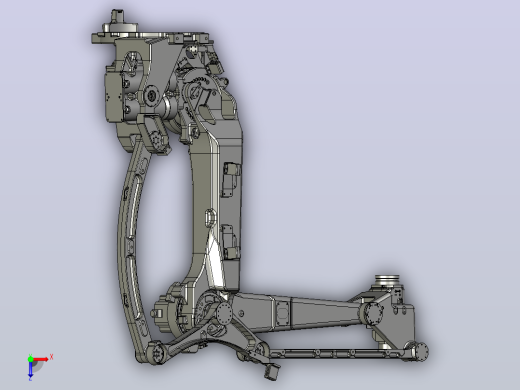 机器人nachi lp130 180 210 palletizer robot 4axis STP X_T俯视缩略图