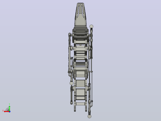 机械马结构3D图纸 STP格式后视缩略图