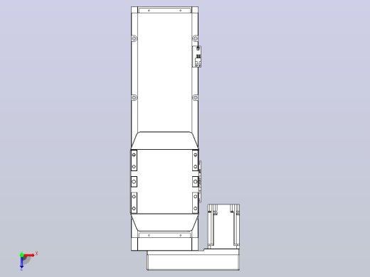 滚珠丝杠直线轴内置导轨TPA-GCR-170-2510C-L300-ML-M75-N3俯视缩略图