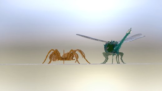 被困蜻蜓”3d拼图缩略图