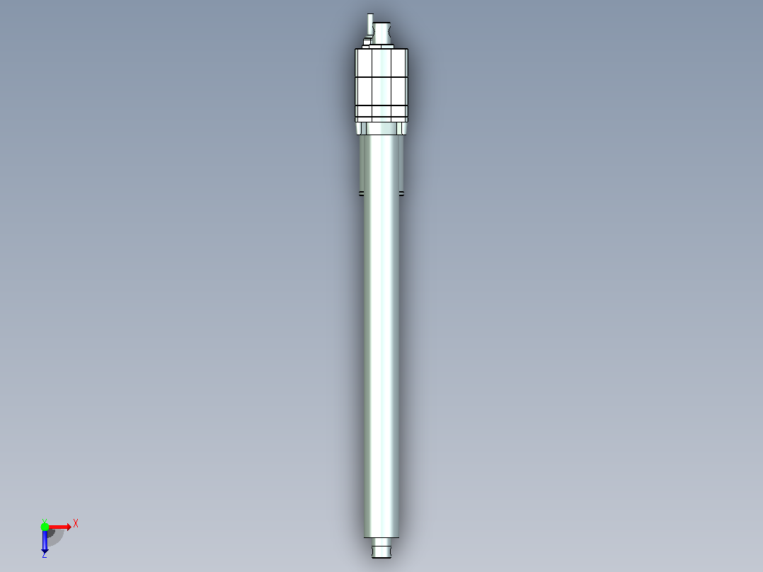 电动推杆10000N(ZJWSN-B)[ZJWSN-B-S500]俯视图