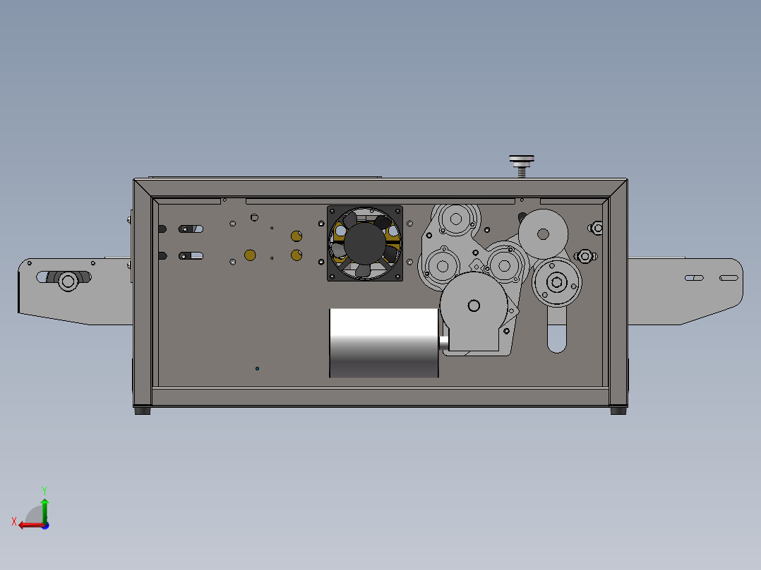 薄膜铝箔袋连续封口机770标准机sw17可编辑后视图