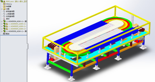 U型缓冲台模型3D模型缩略图
