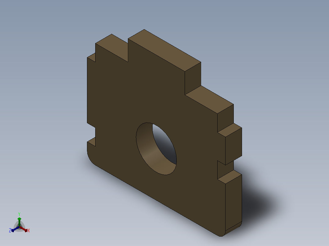 SolidWorks 数控机床设计正等轴测图