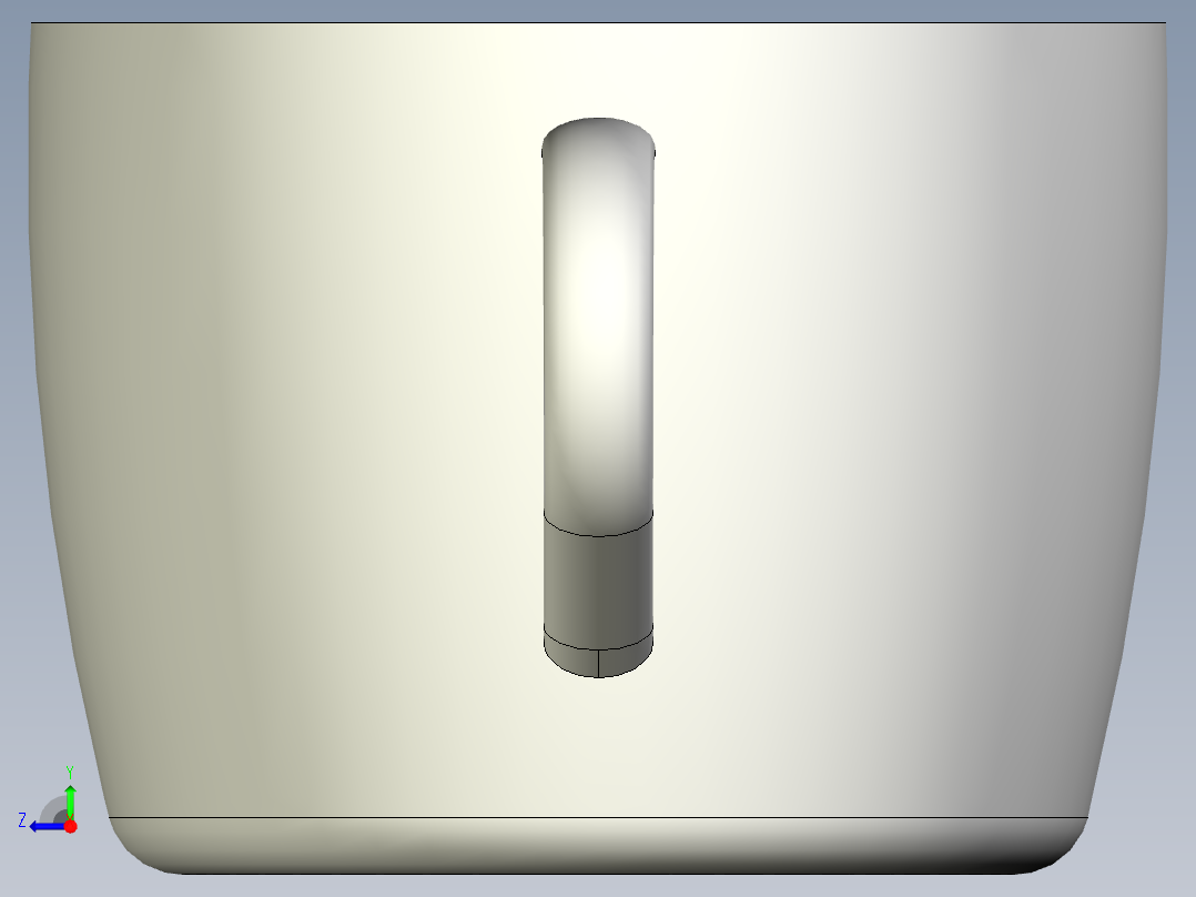 创意杯子设计右视图