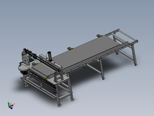 彩钢复合板切台锯