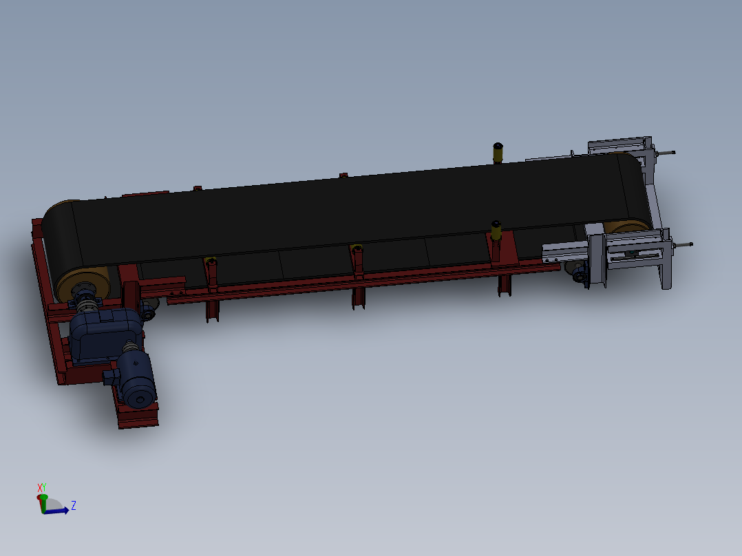 修改——铸造落砂磁造带式输送机设计