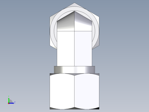 卡套式工业通用硬管接头EO_Union_elbow_W12ZS71左视缩略图