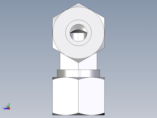 卡套式工业通用硬管接头EO_Union_elbow_W12ZS71右视缩略图