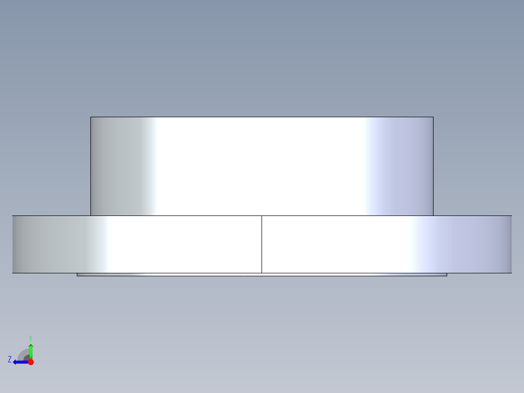 CPVC管件26-Sch80_Flange Vanstone_SOC_9854-060_6in右视图