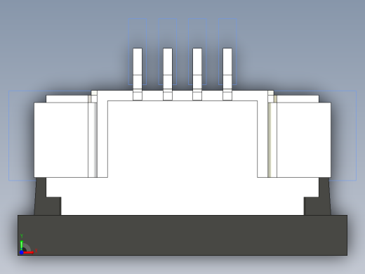 连接器 SM-FFC3B05-04-T前视缩略图