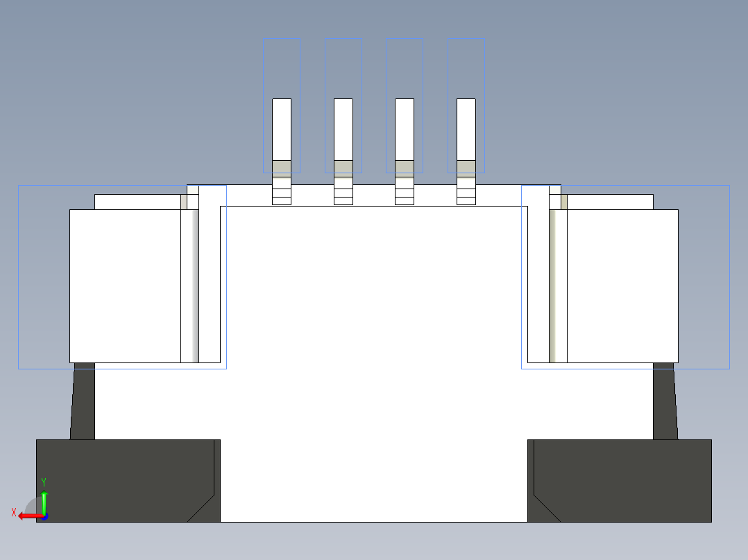 连接器 SM-FFC3B05-04-T后视图