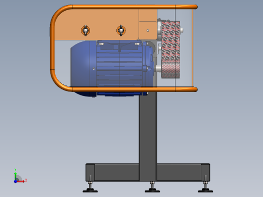 工业用带式砂光机前视缩略图