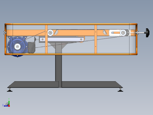 工业用带式砂光机右视缩略图