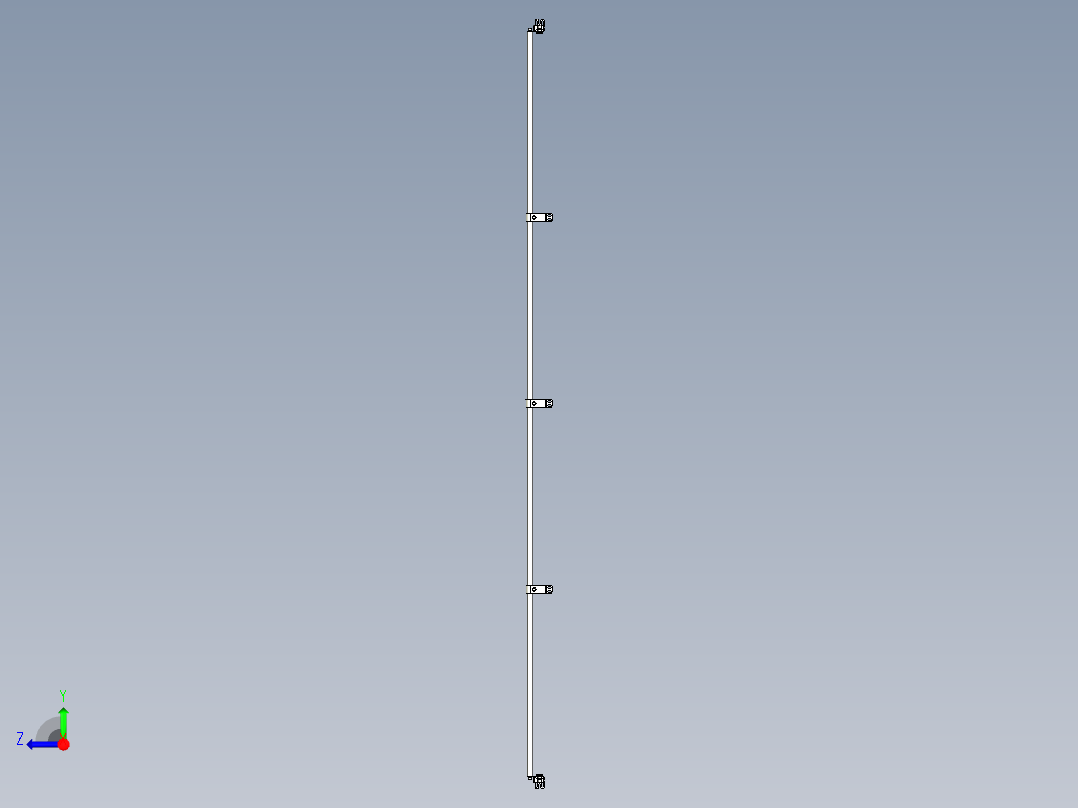 基恩士SL-JB239_side-mount_kc图纸模型右视图